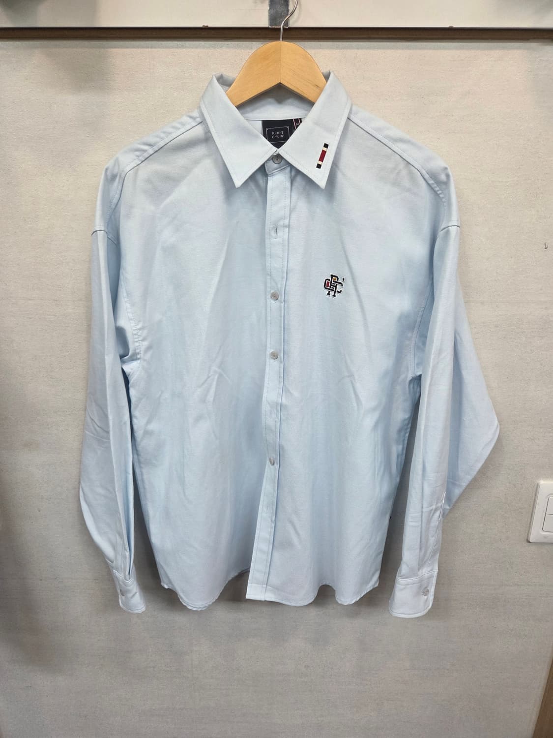 로맨틱크라운 rc 로고 옥스포드 셔츠긴팔 m 상품이미지1