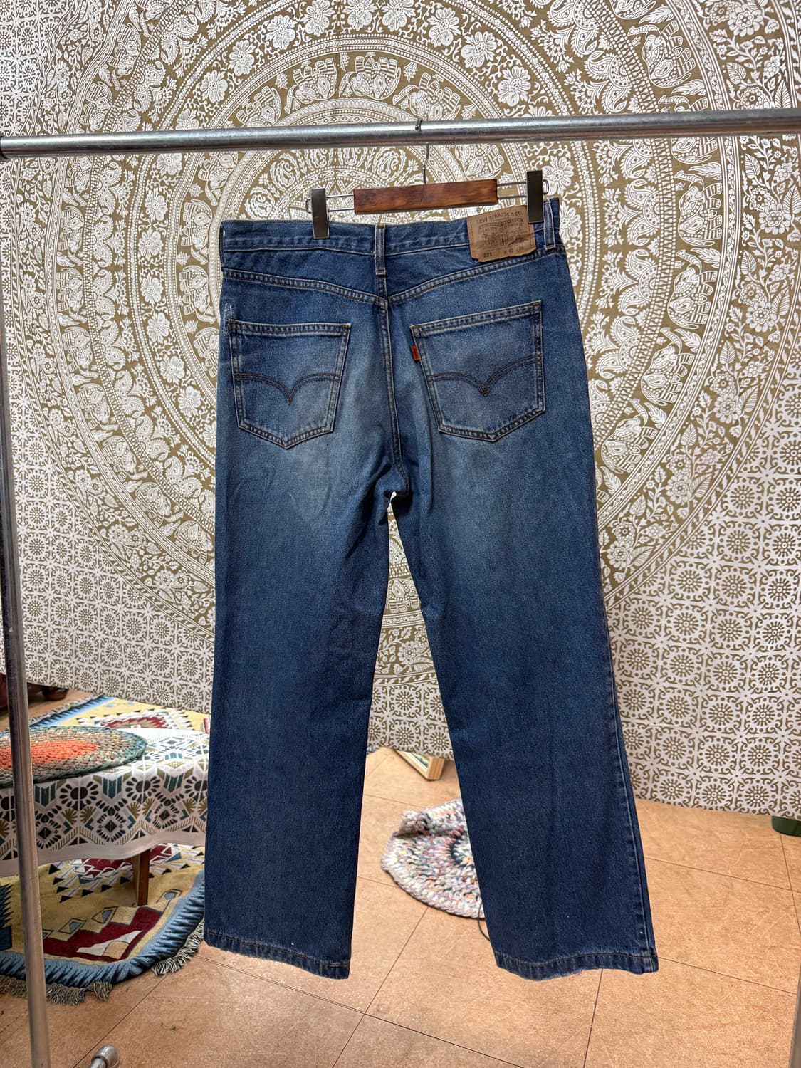 리바이스 221 오렌지탭 워싱 데님팬츠 (Z1031) 상품이미지5