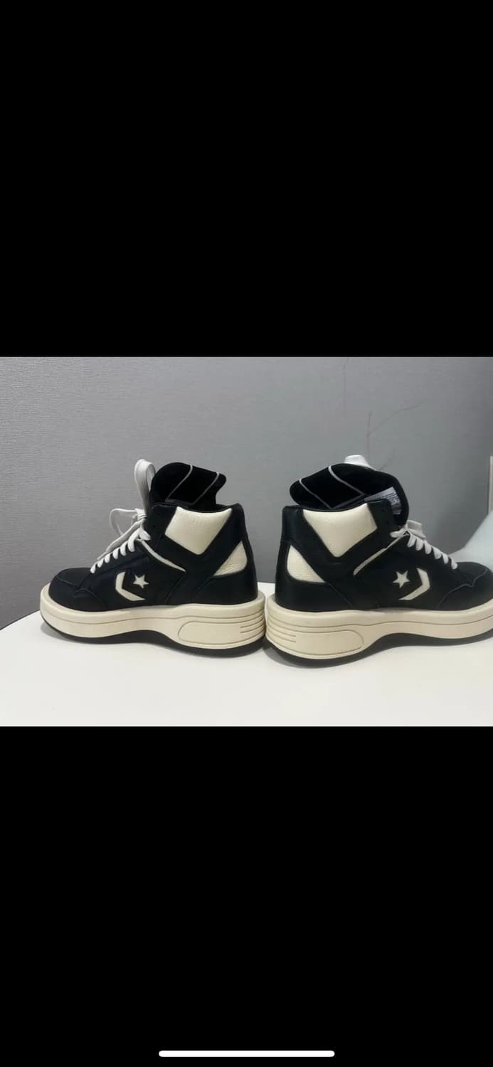 컨버스 다크쉐도우 터보웨폰 크림 블랙 상품이미지2