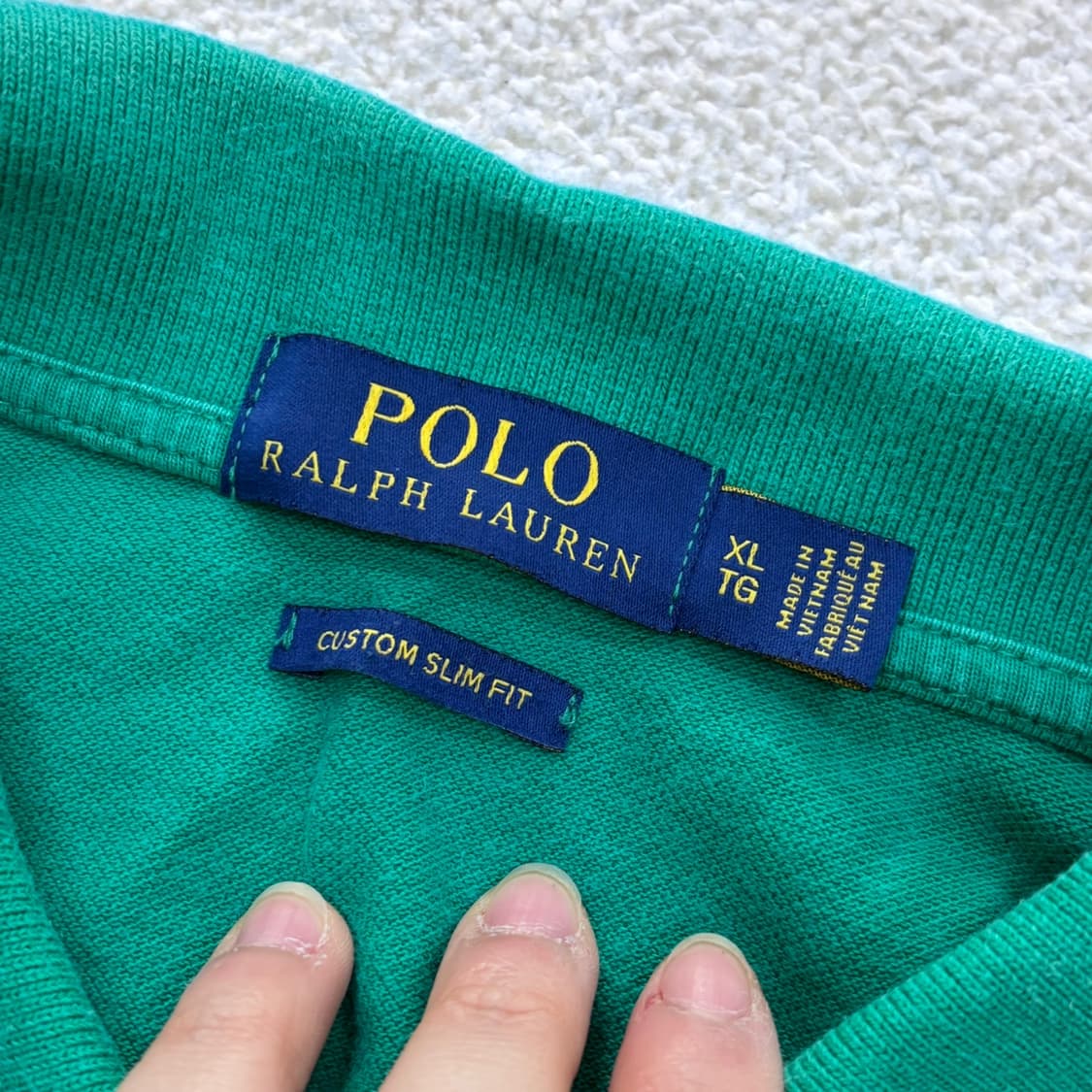 XL 폴로랄프로렌 반팔 카라 티셔츠 0316E 상품이미지3