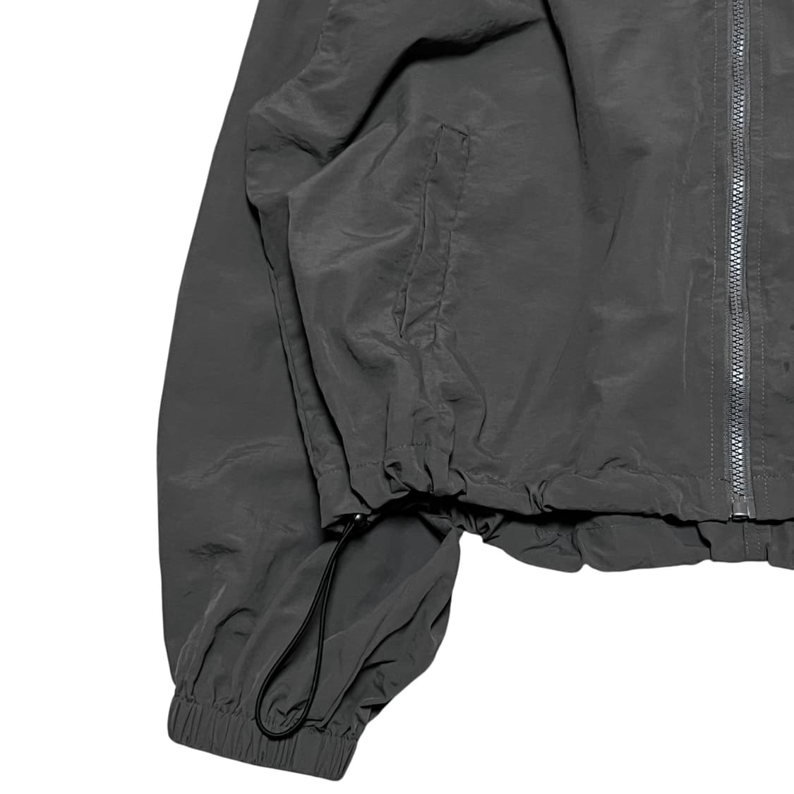 High-neck Windbreaker_Charcoal 상품이미지3
