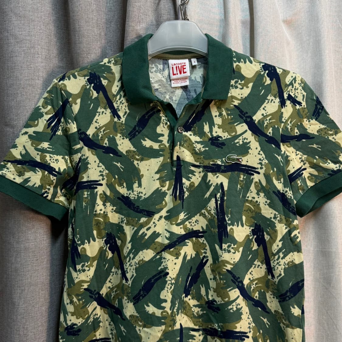[L] 라코스테 라이브 카모플라쥬 반팔 폴로티 상품이미지3