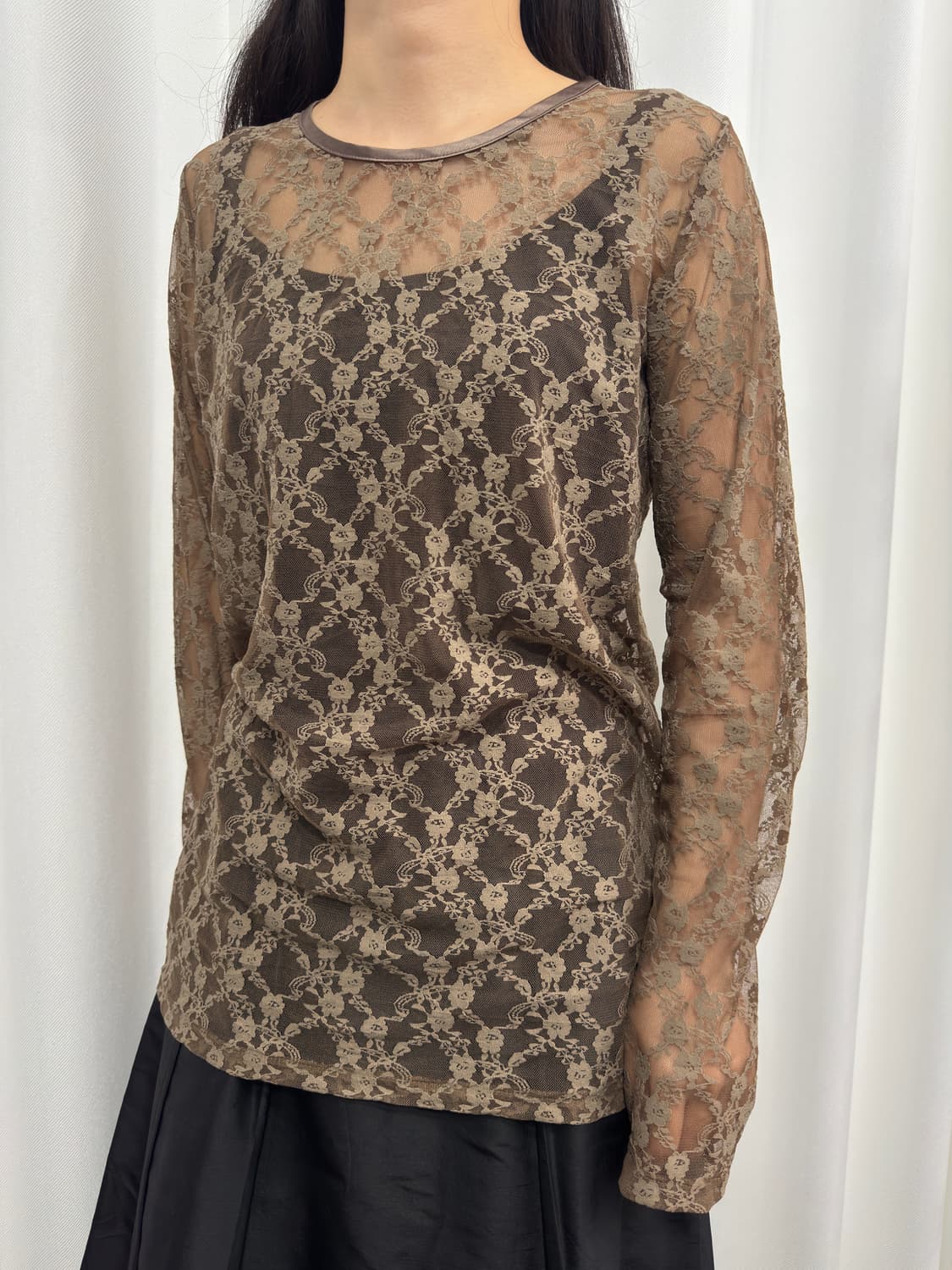 lace longsleeve 상품이미지2