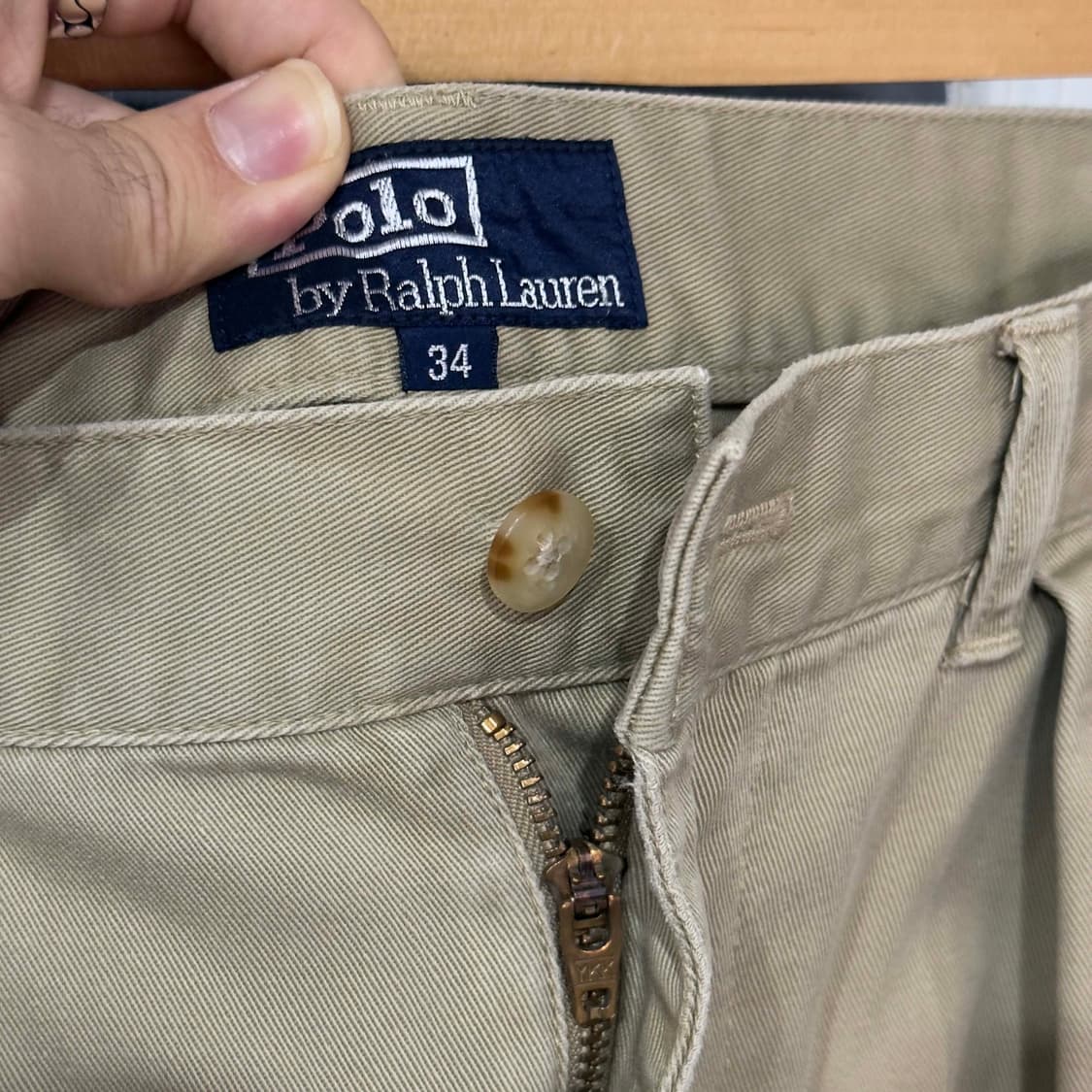 폴로 랄프로렌 투턱 치노팬츠 34 상품이미지4