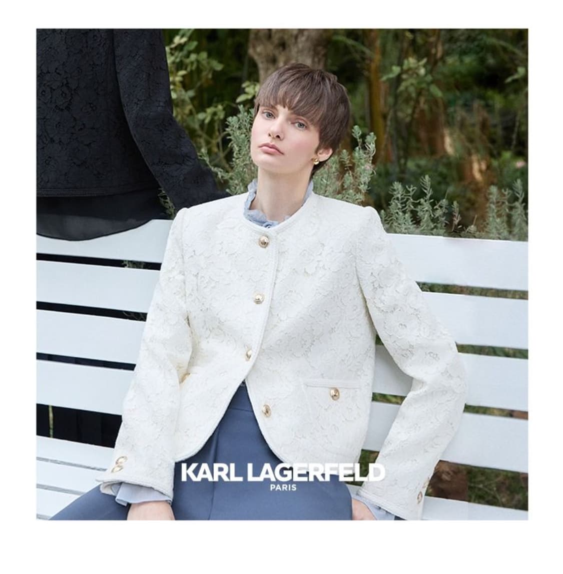 칼라거펠트 2025년 트위드자켓 새옷 상품이미지1