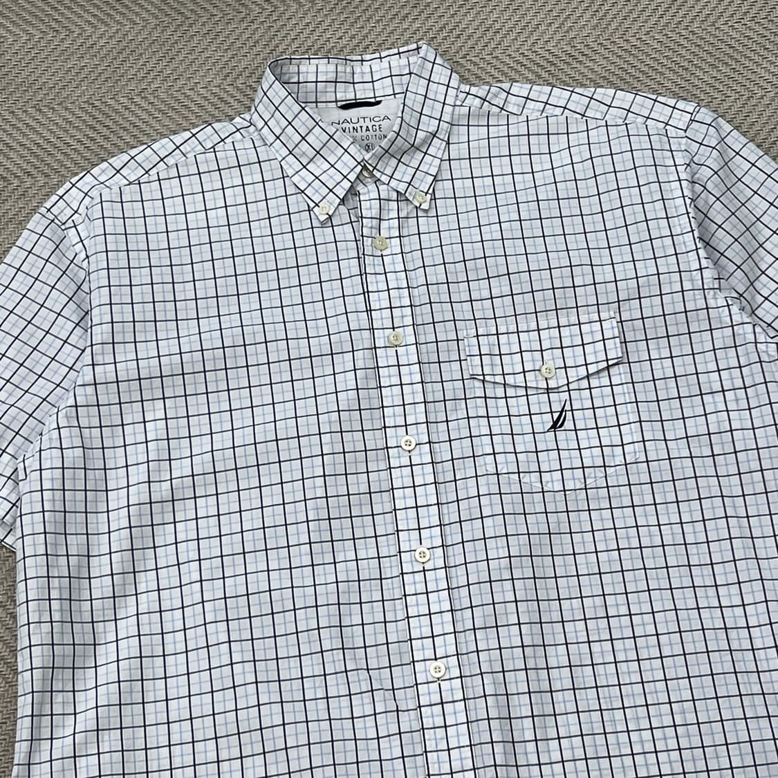 노티카 체크 하프셔츠 r3792 상품이미지3