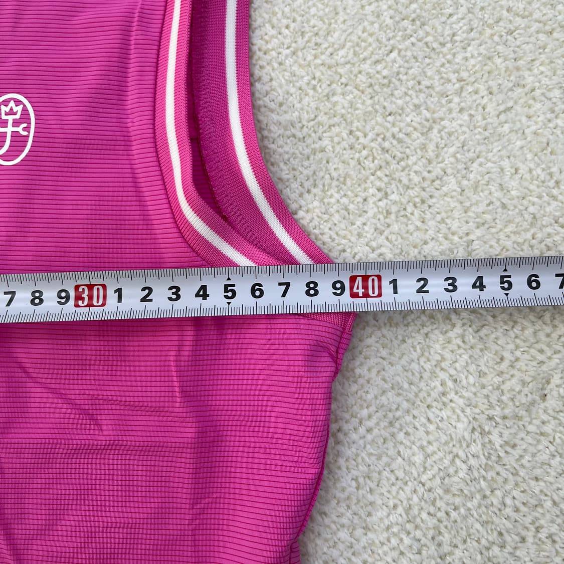 85 새상품 까스텔바작 민소매 티셔츠 0305M 상품이미지6