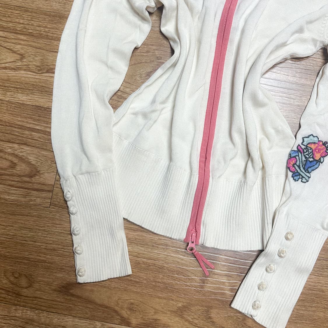 빈티지 상하이탕 치파오 집업 자켓 오네갸루 긱시크 오리엔탈 고딕 모리걸 상품이미지3