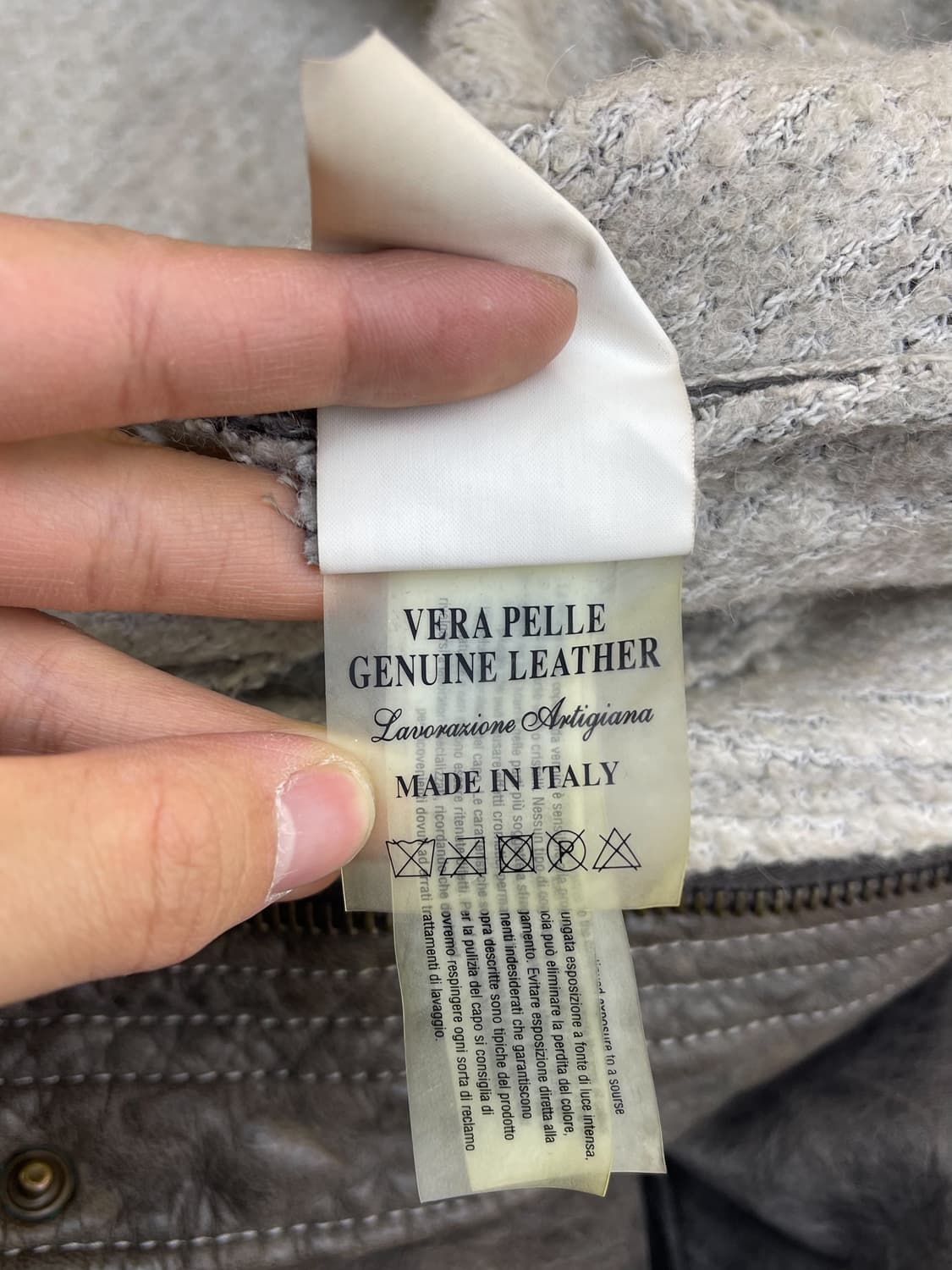 살바토레 산토로 이태리 베라 펠레 레더 후드 파카 상품이미지10