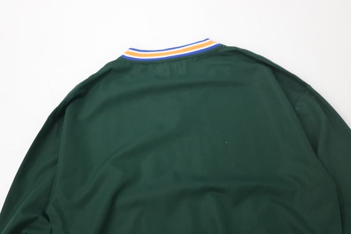 Quash 빈티지 마나사스 컬리지 그린 V넥 웜업 (L) 상품이미지7