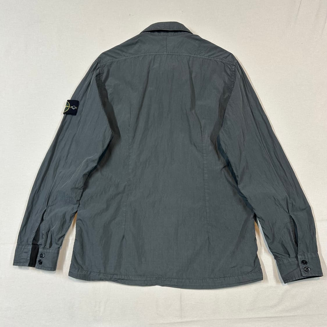 L) 스톤아일랜드 올드이펙트 오버셔츠 자켓 그레이 상품이미지6