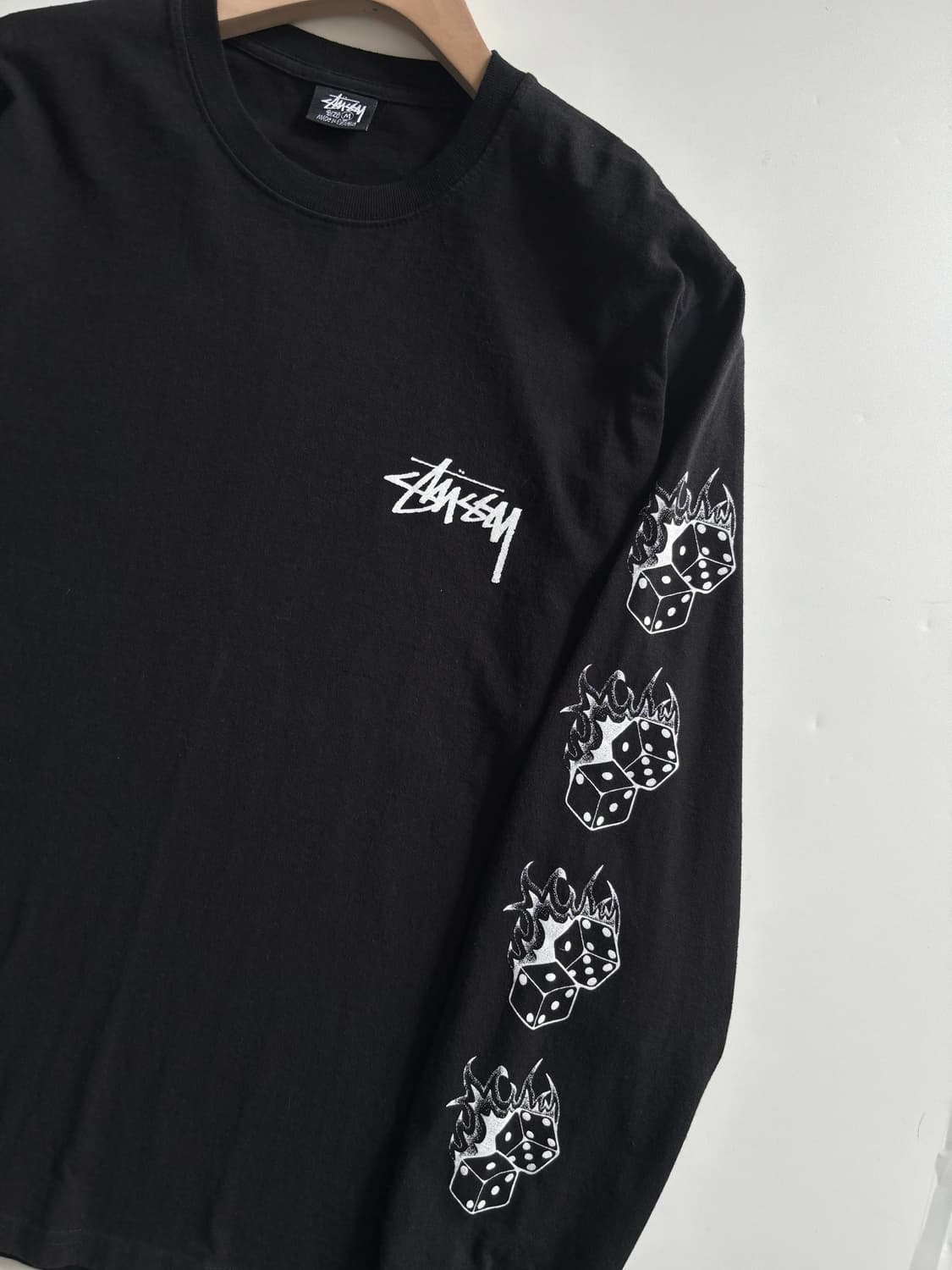 Stussy 스투시 블랙 파이어다이스 롱슬리브 상품이미지6