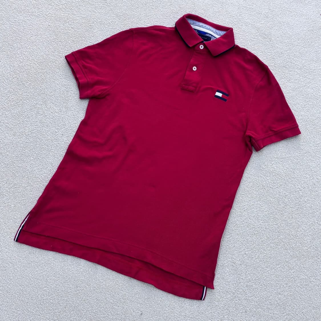 M 타미힐피거 슬림핏 반팔 티셔츠 0409E 상품이미지1