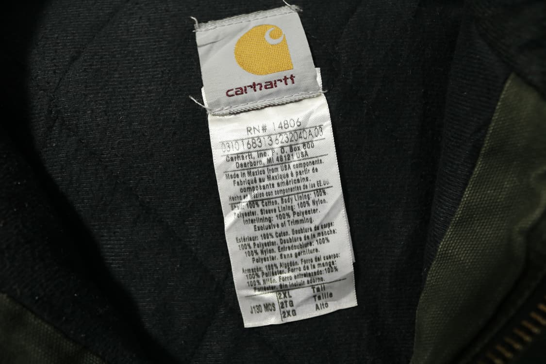 [2XL] OG 칼하트 J130 모스그린 액티브 자켓 상품이미지4