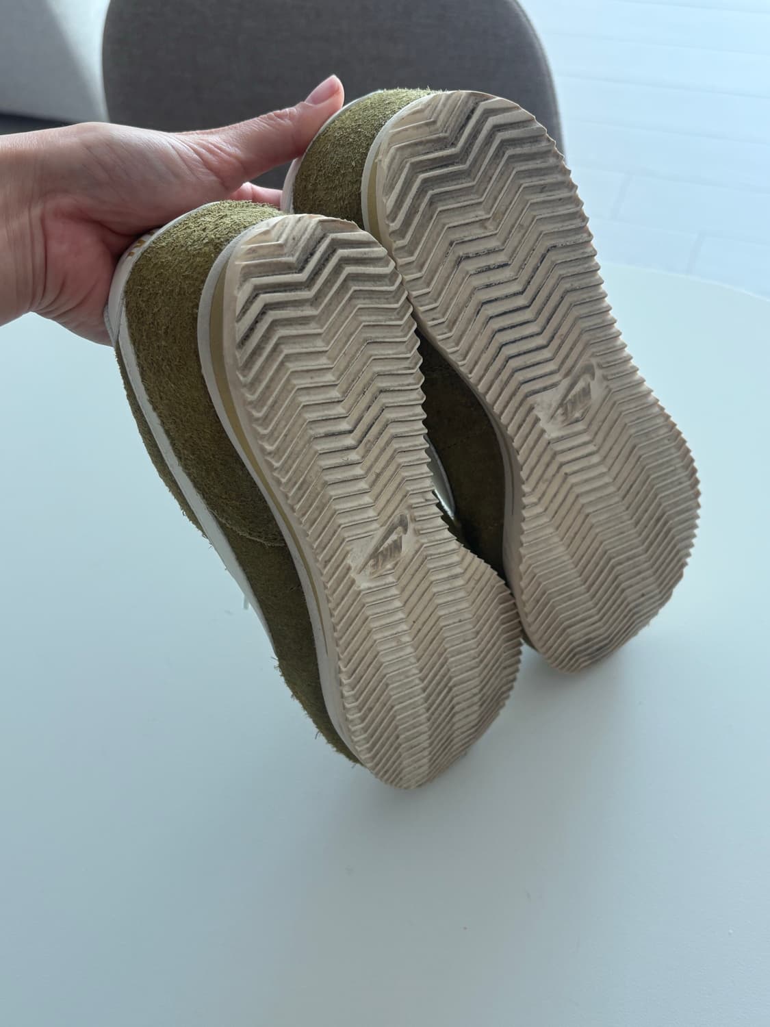 나이키 코르테즈 스웨이드 올리브 240 상품이미지5