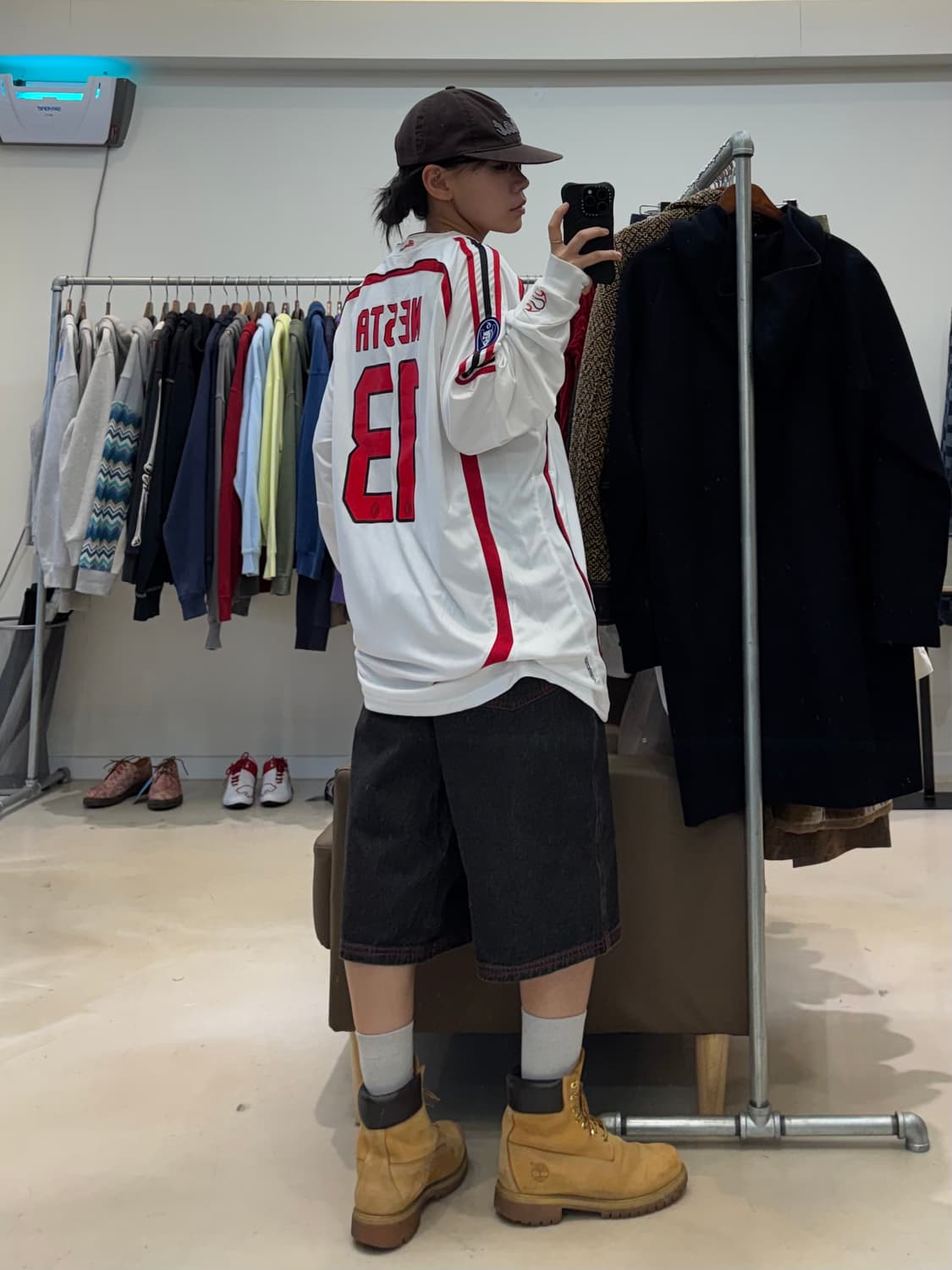 06/07 아디다스 AC 밀란 어웨이 긴팔 유니폼 상품이미지5