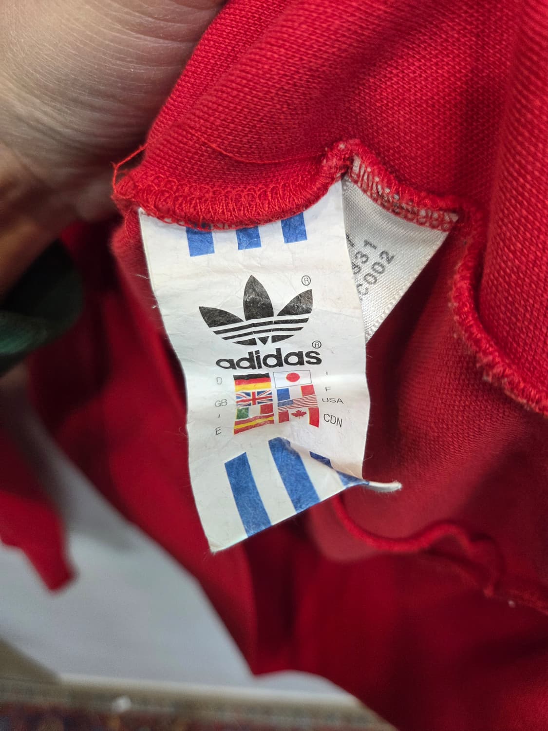 아디다스 올드스쿨 유로파 트랙탑 져지 레드 105 상품이미지4