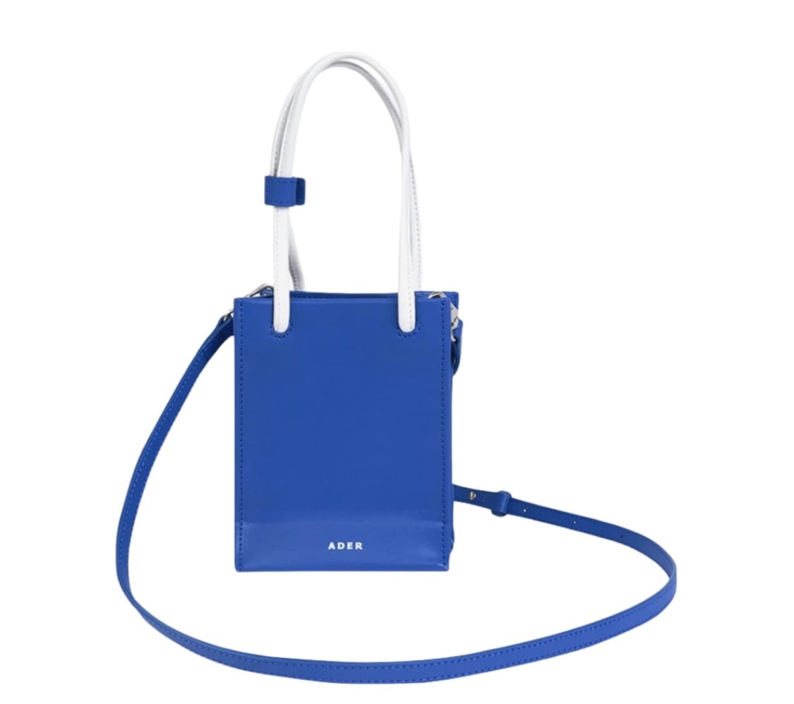 [아더에러] 스몰 쇼퍼백 블루 상품이미지2