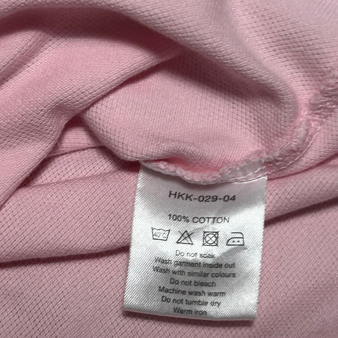 🫶🏻 버버리 여성용 핑크 반팔 카라티 🫶🏻 상품이미지5