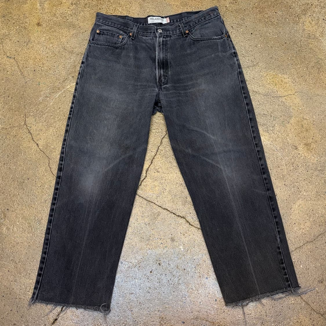 00s 미국 빈티지 리바이스 550 블랙진 청바지 상품이미지1