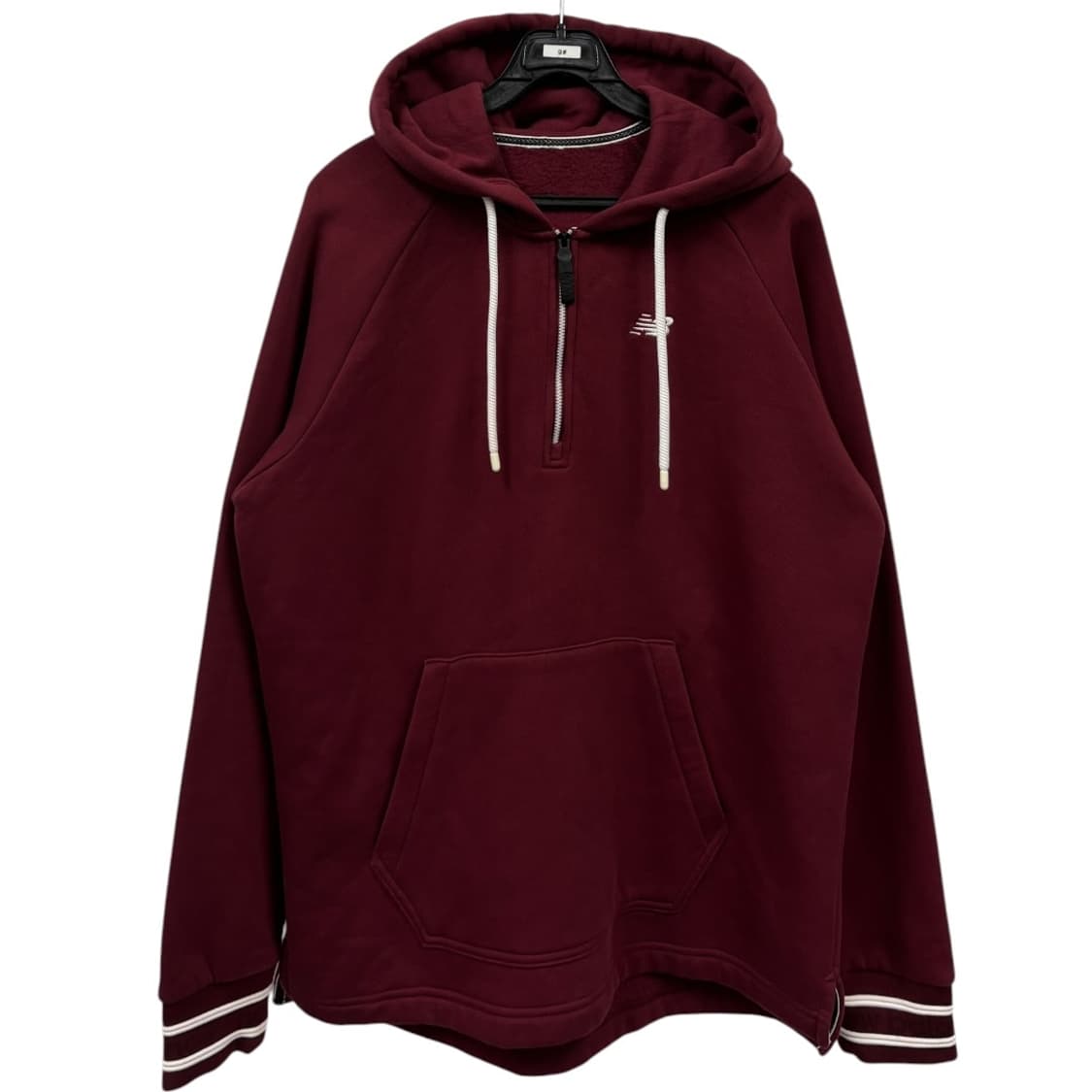 뉴발란스 반집업 후드티 상품이미지1