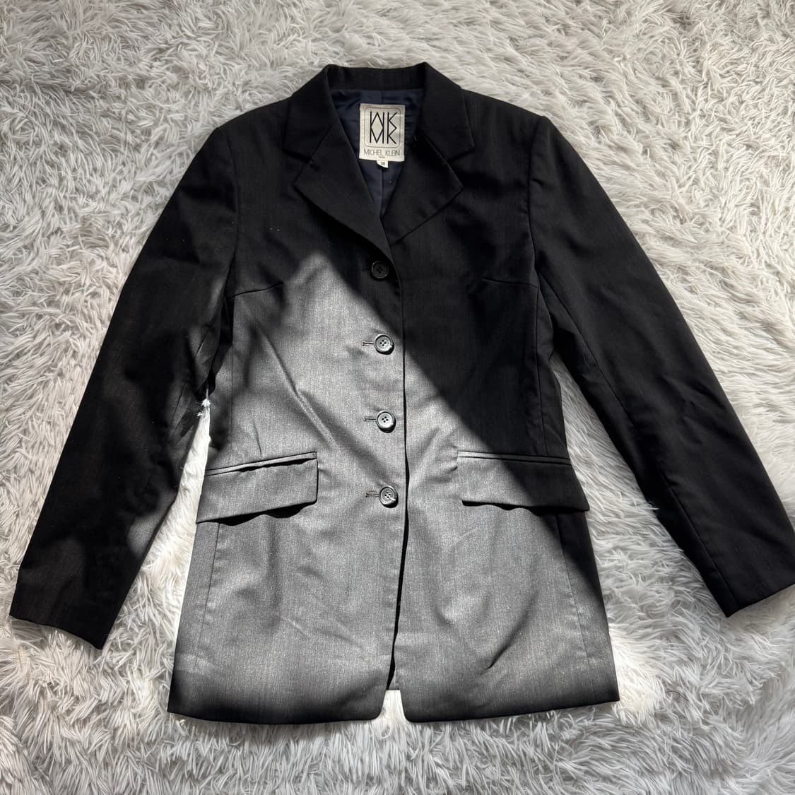 MICHEL KLEIN 일본빈티지 블레이저 미쉘클랑 미쉘클랑자켓 38 상품이미지2
