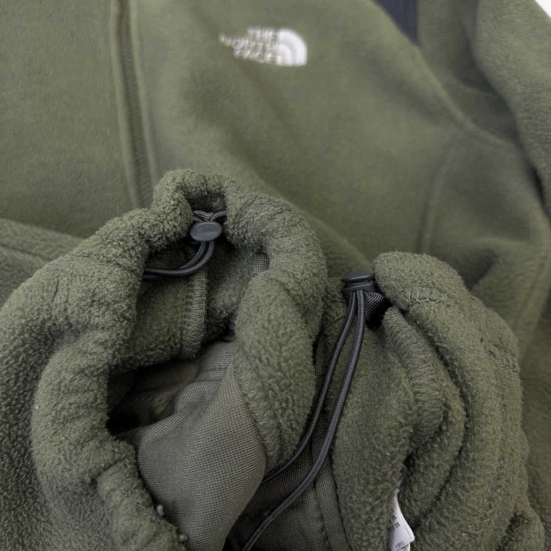 노스페이스 고프코어 카키 플리스 자켓 상품이미지4
