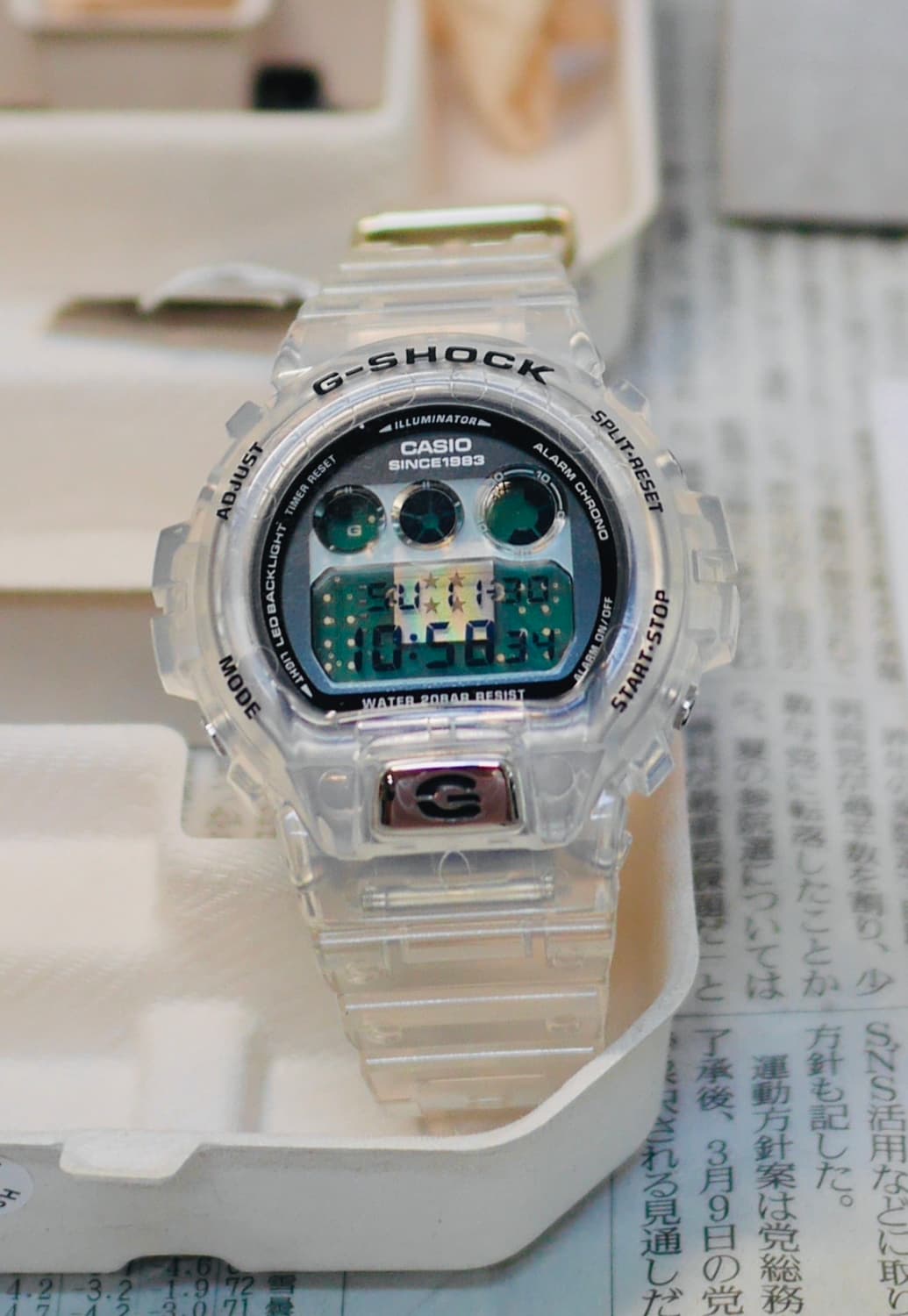<지샥 40주년 한정판 미사용> DW-6940RX-7DR. 6900 상품이미지1