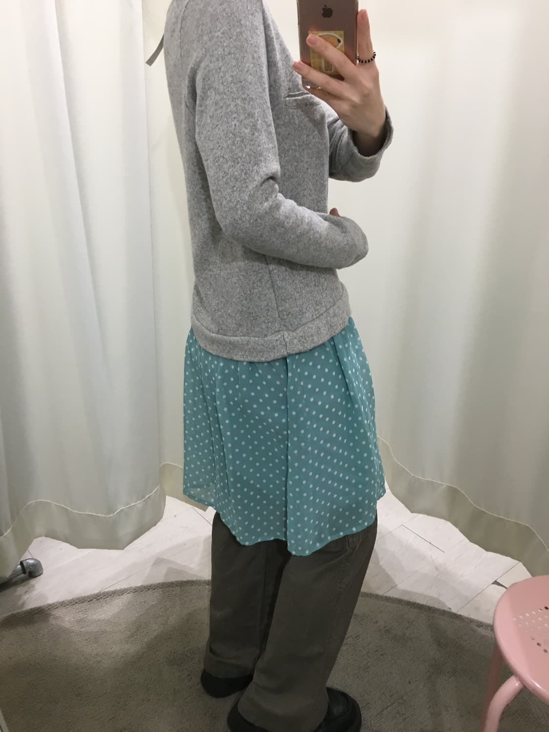 sawako dot knit onepiece 상품이미지8