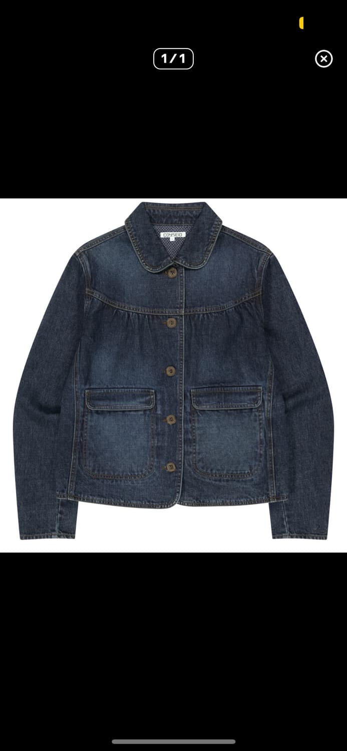 코이세이오 딥 데님 자켓 네이비 상품이미지1
