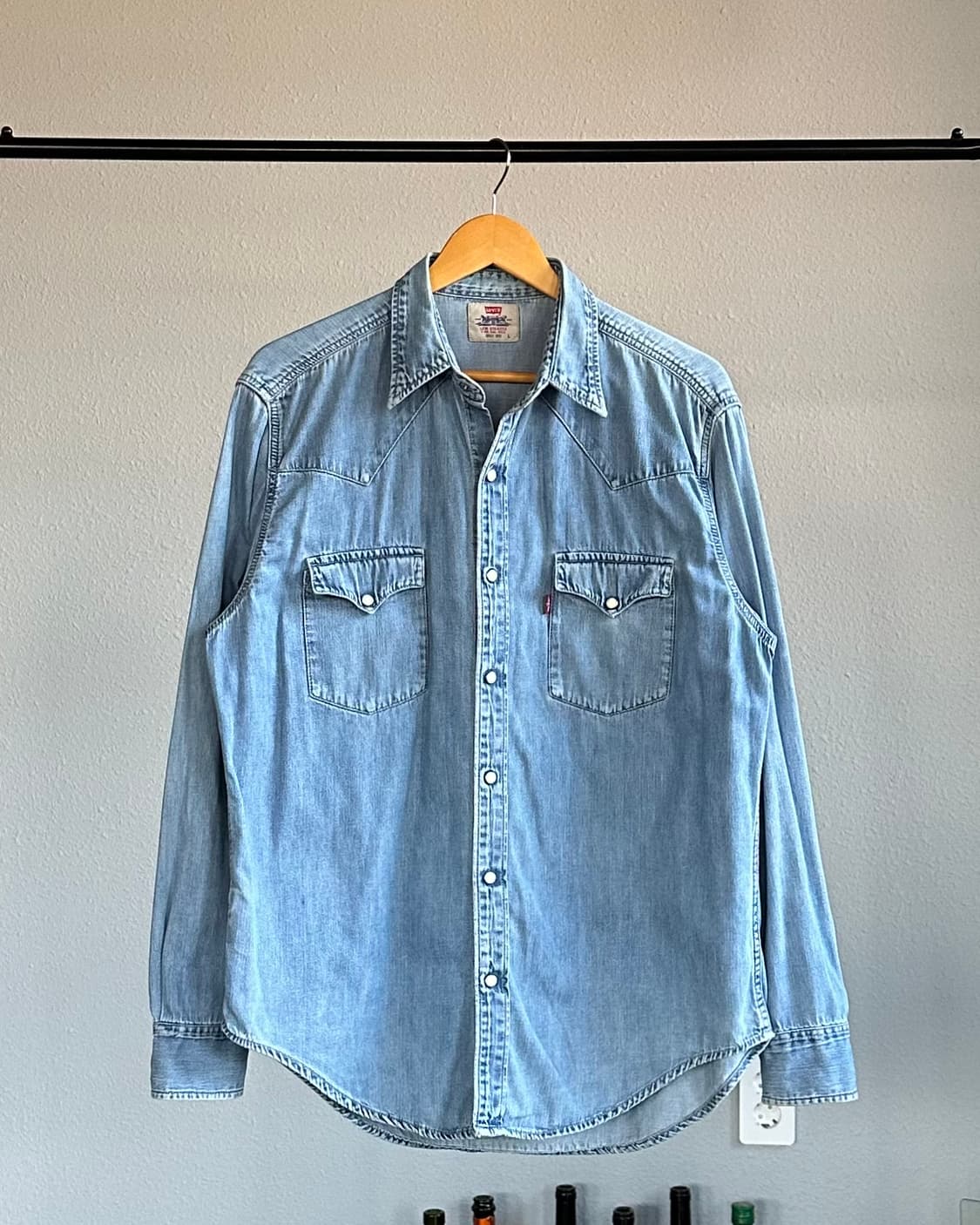 [L]리바이스 Levi's 90s 클래식 웨스턴 데님 셔츠 상품이미지1