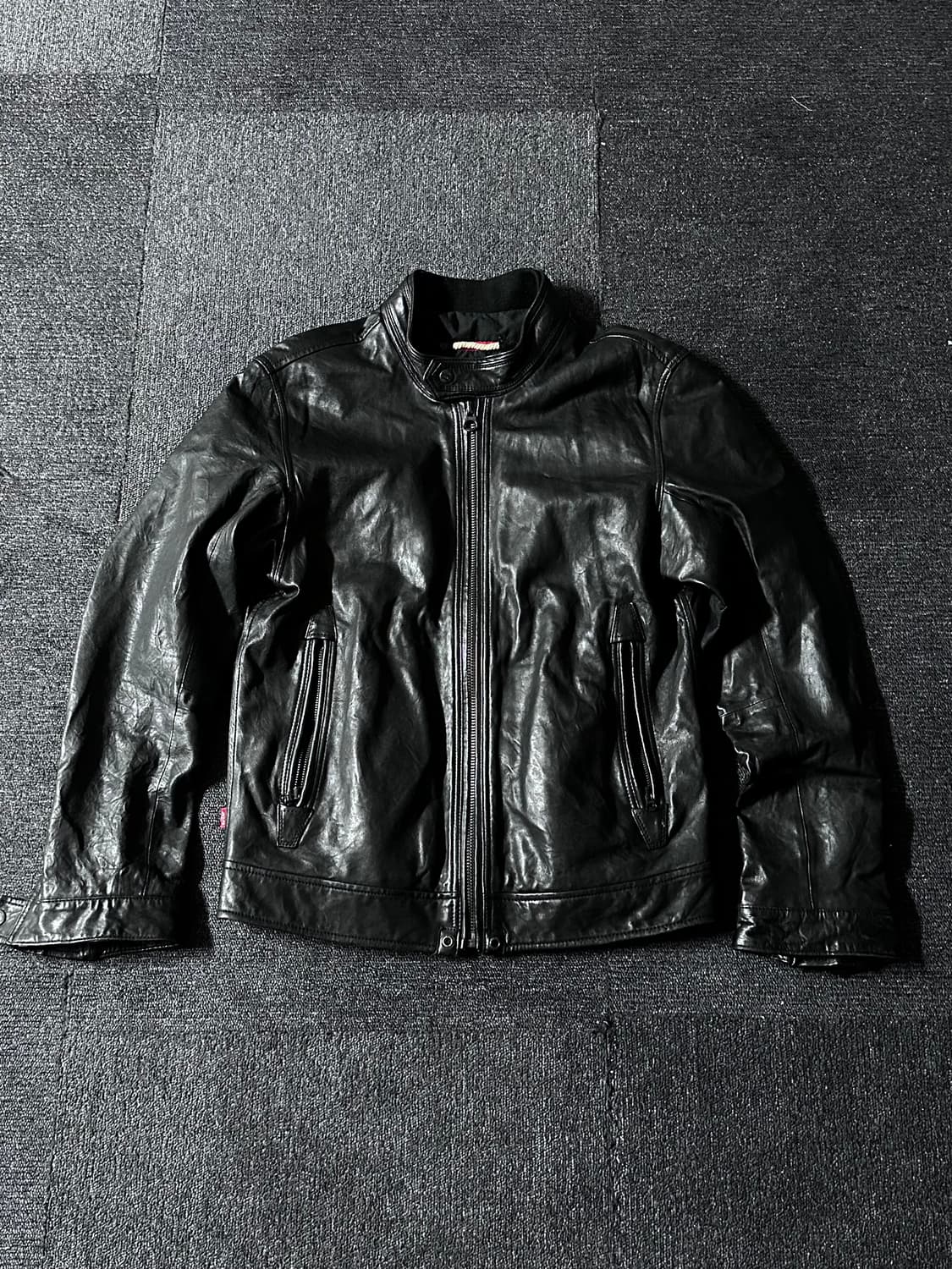 Levis 리바이스 램스킨 레더 가죽자켓   상품이미지3