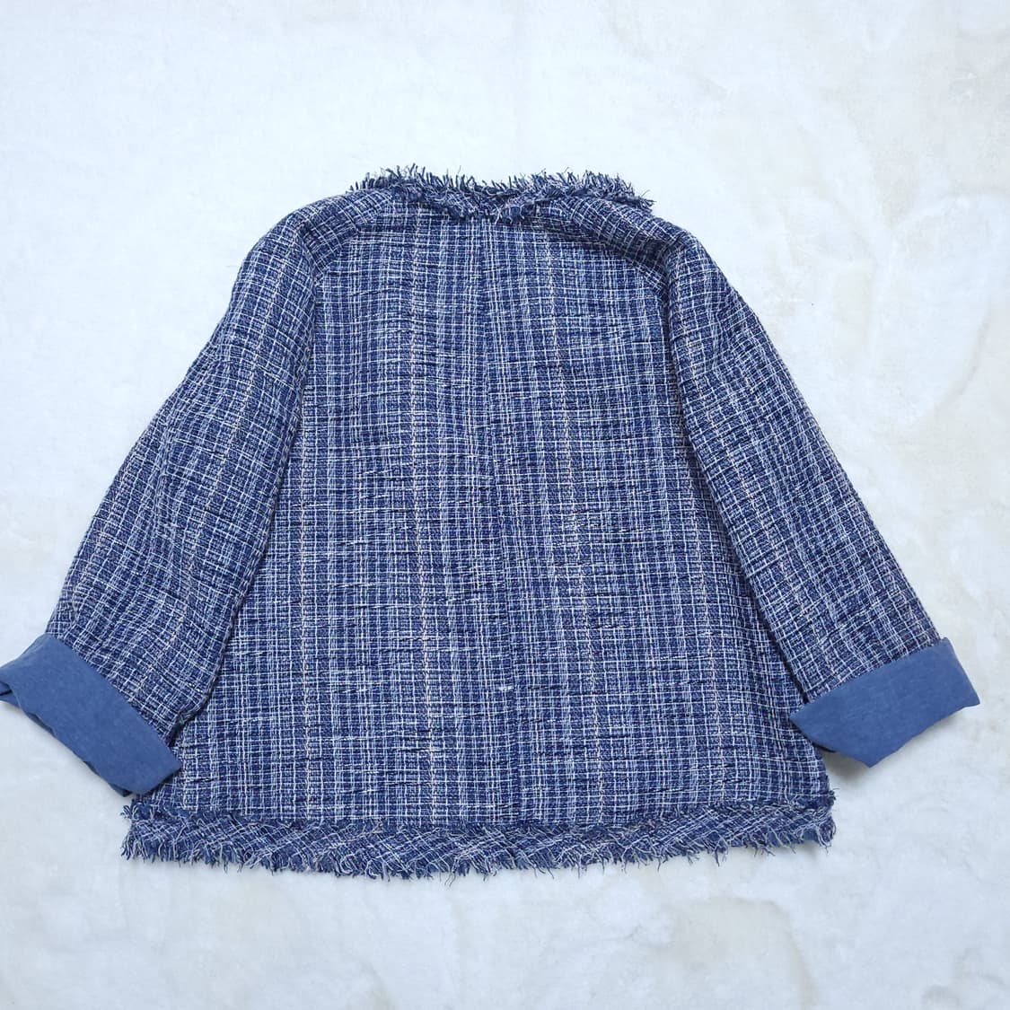 줄로그 여성 트위드자켓 M 0302 뽀샤샤 상품이미지2