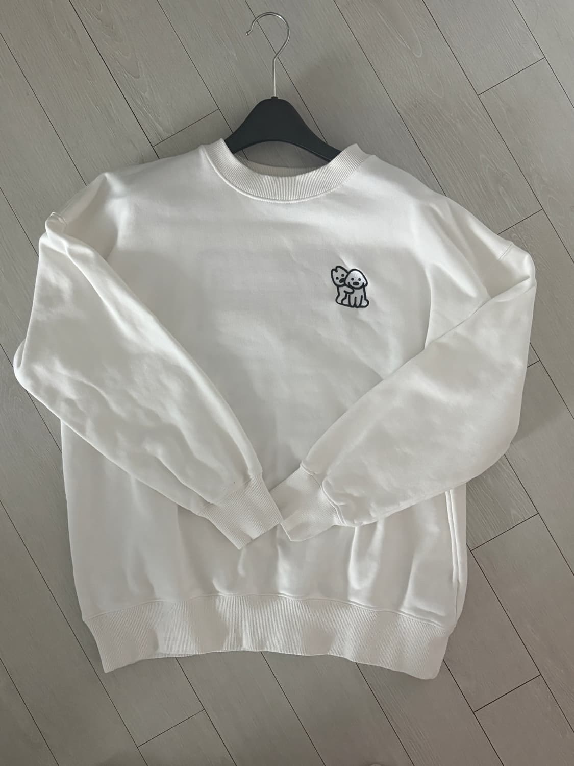 프릭스 스토어 마츠이 콜라보 맥북 강아지 맨투맨 상품이미지3