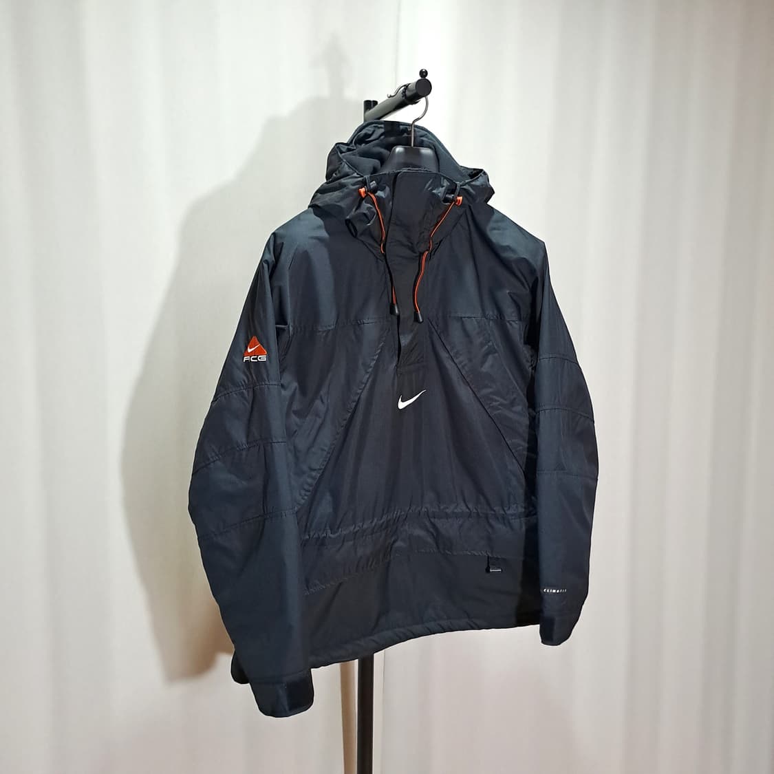 (택포) 나이키 ACG 블랙 멀티 스우시 하이넥 아노락 B866 상품이미지2