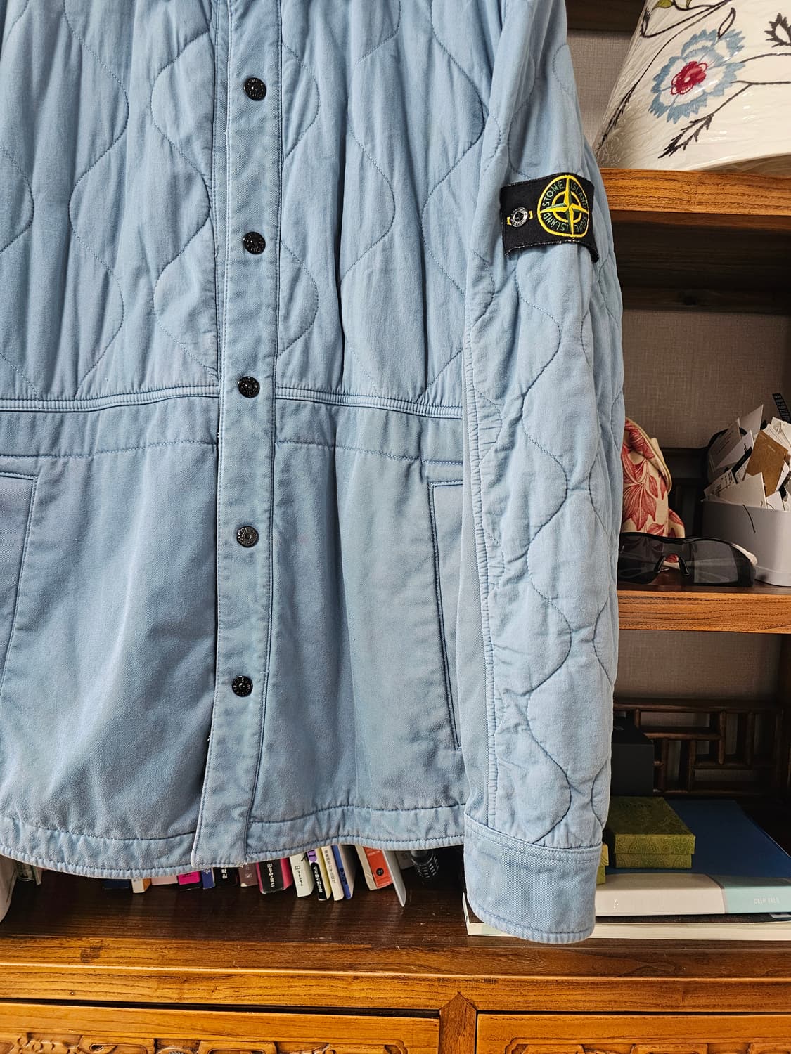 스톤아일랜드 퀼팅 자켓 팔아요 105 xl 셔츠  상품이미지4