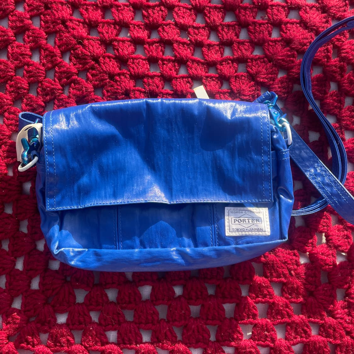 포터 크로스백 블루 상품이미지2