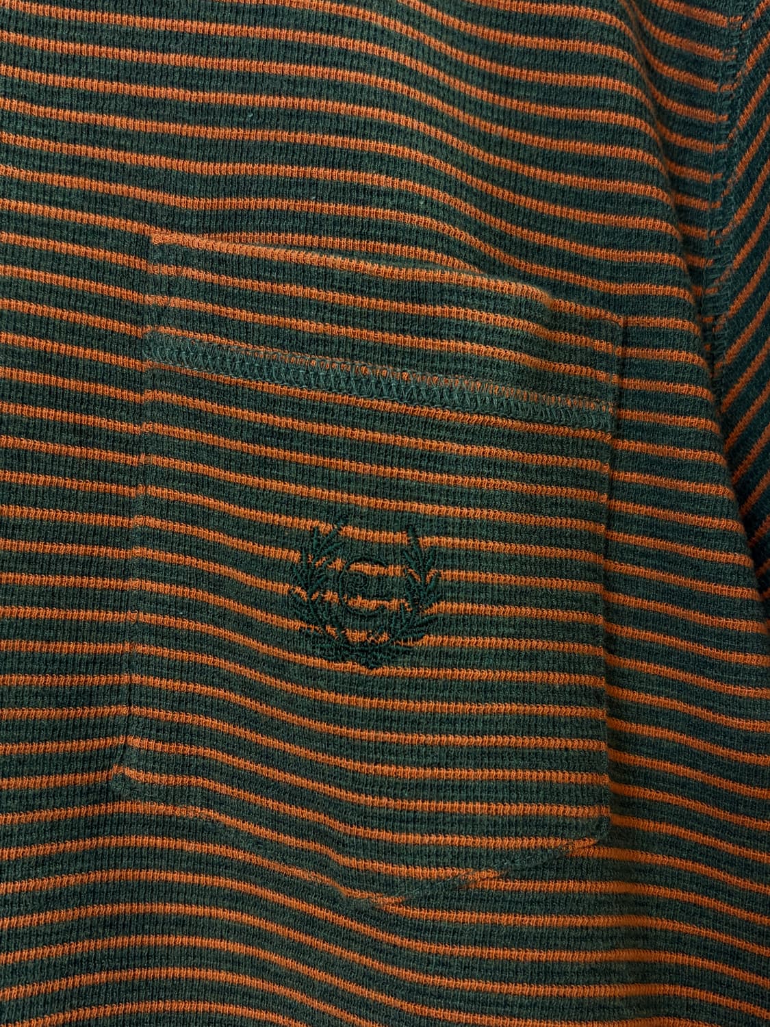 CHAPS Ralph Lauren 스트라이프 니트 포켓 반팔 상품이미지3