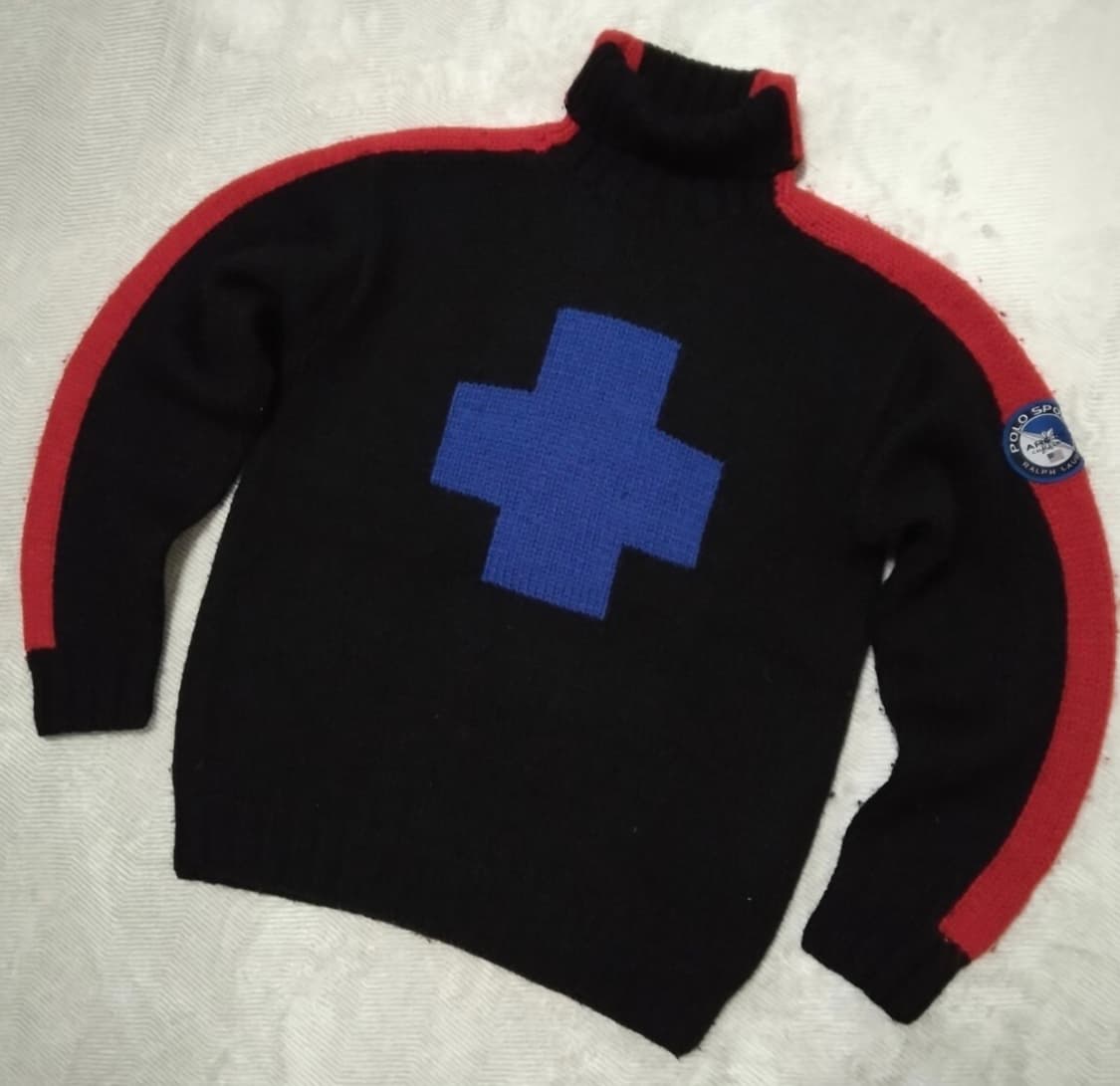 폴로스포츠 핸드닛 터틀넥스웨터 상품이미지1