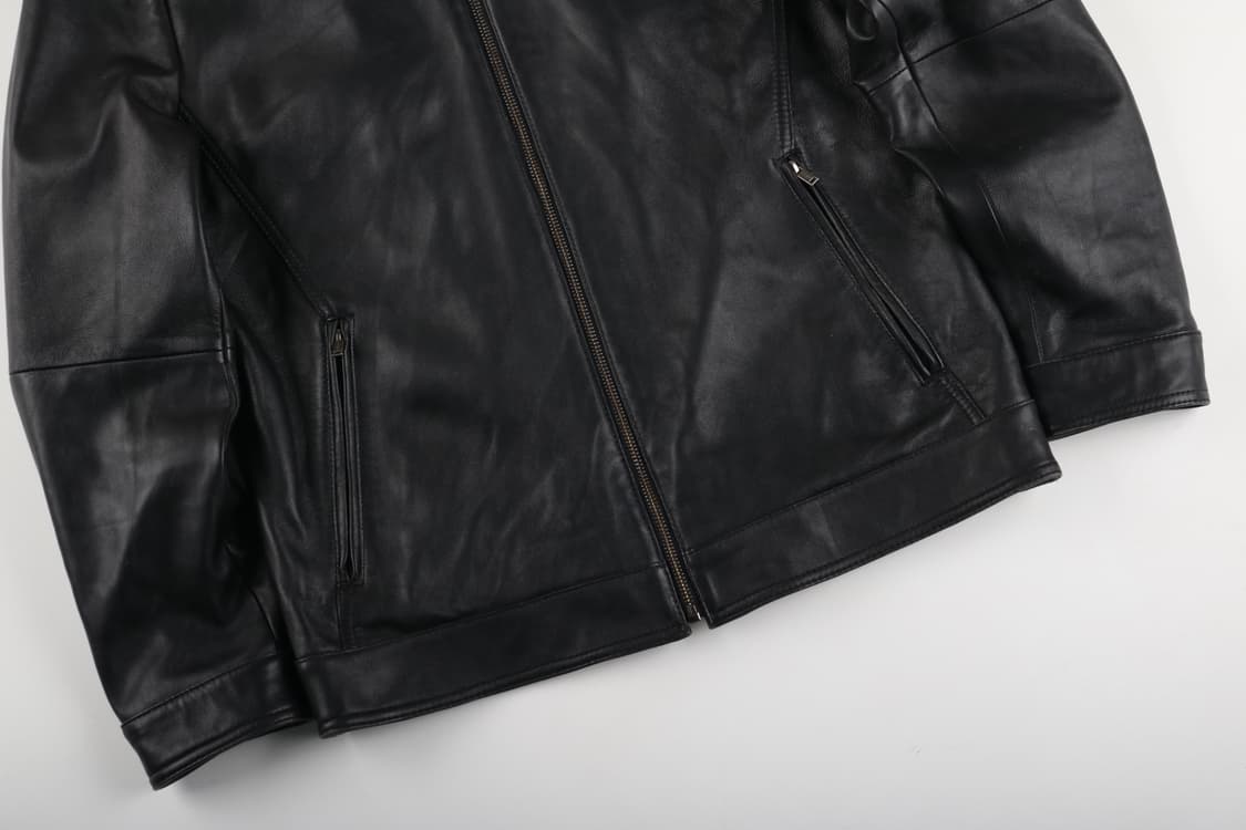 [L] 폴리스 양가죽 블루종 자켓 상품이미지3