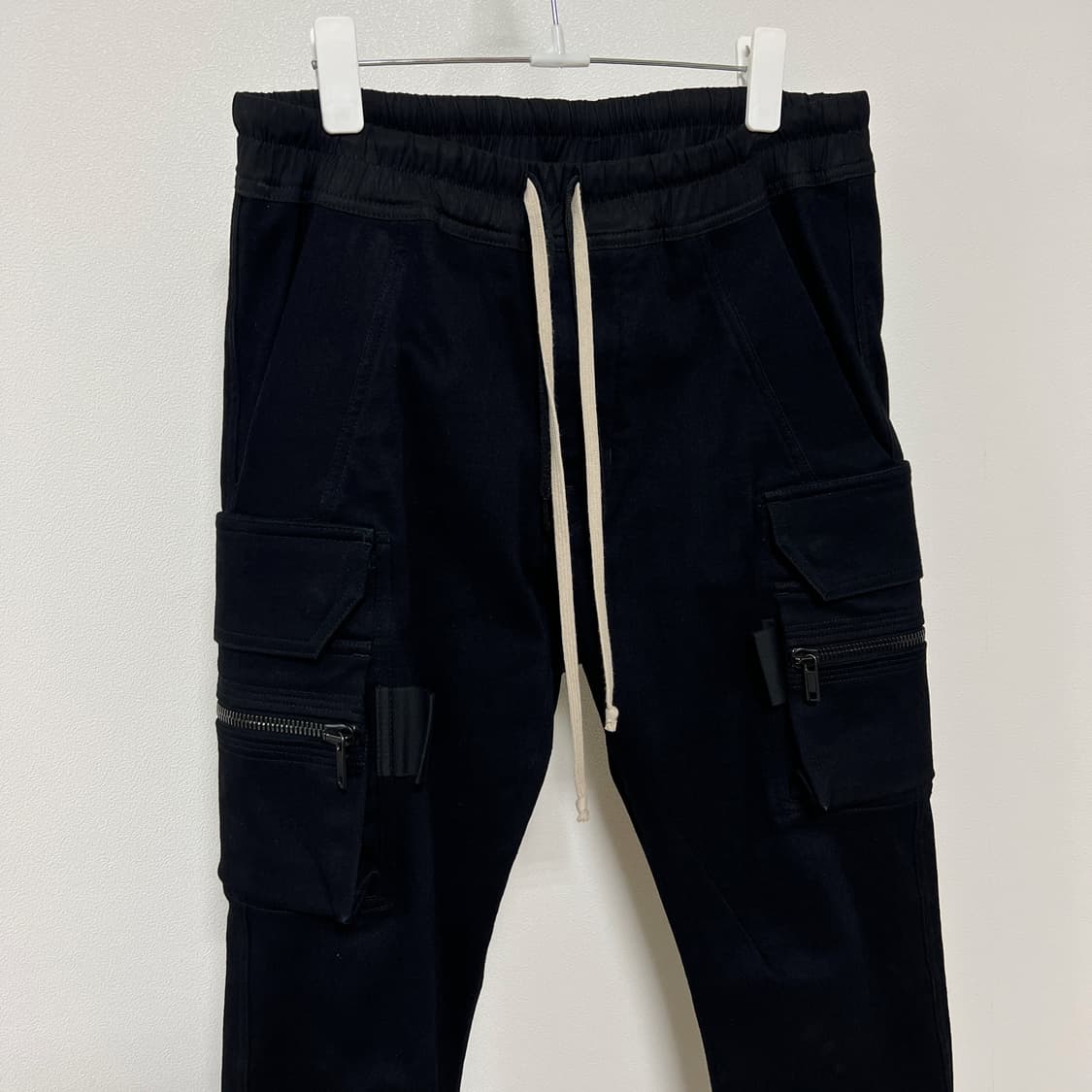 릭오웬스 16FW 마스토돈 카고 조거 팬츠 블랙 상품이미지6