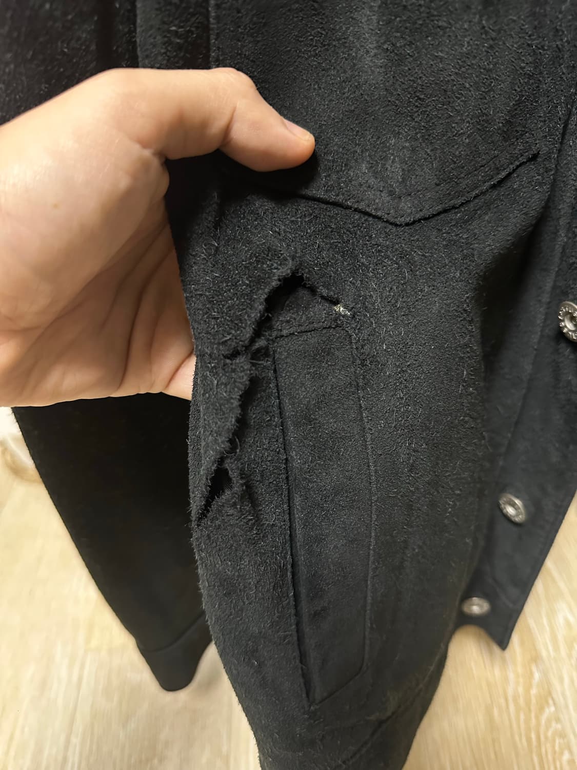 스투시 리얼카우 스웨이드 자켓 상품이미지5