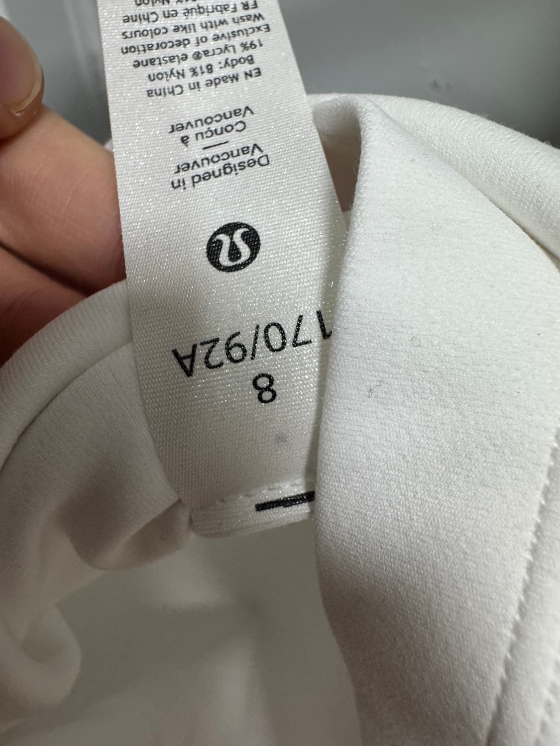 룰루레몬  Align™ 티 화이트 크롭 반팔 8 상품이미지5