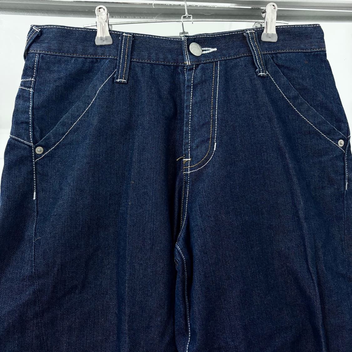에비수 신치백 데님 버뮤다 팬츠 상품이미지7