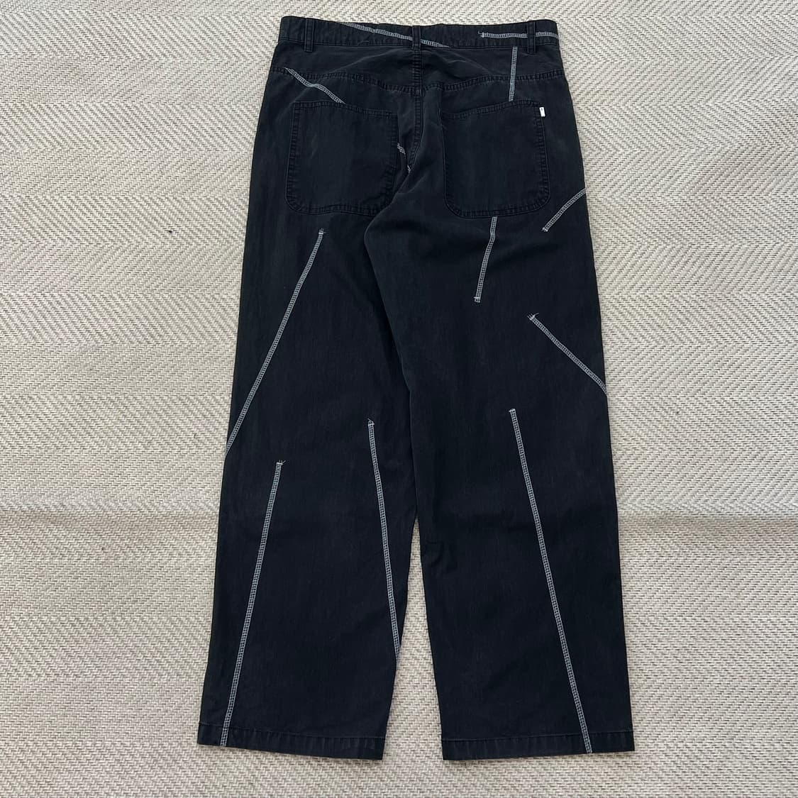 노메뉴얼 스티치 워크팬츠 r3767 상품이미지2