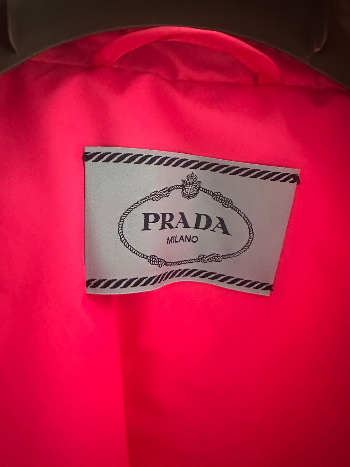 프라다 트위드 패딩 코트 38 (44-55) 상품이미지7