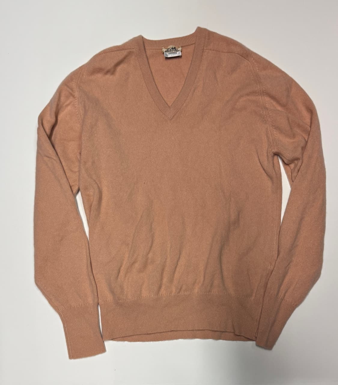 에르메스 빈티지 리메이크 커스텀 캐시미어 니트 L 상품이미지1