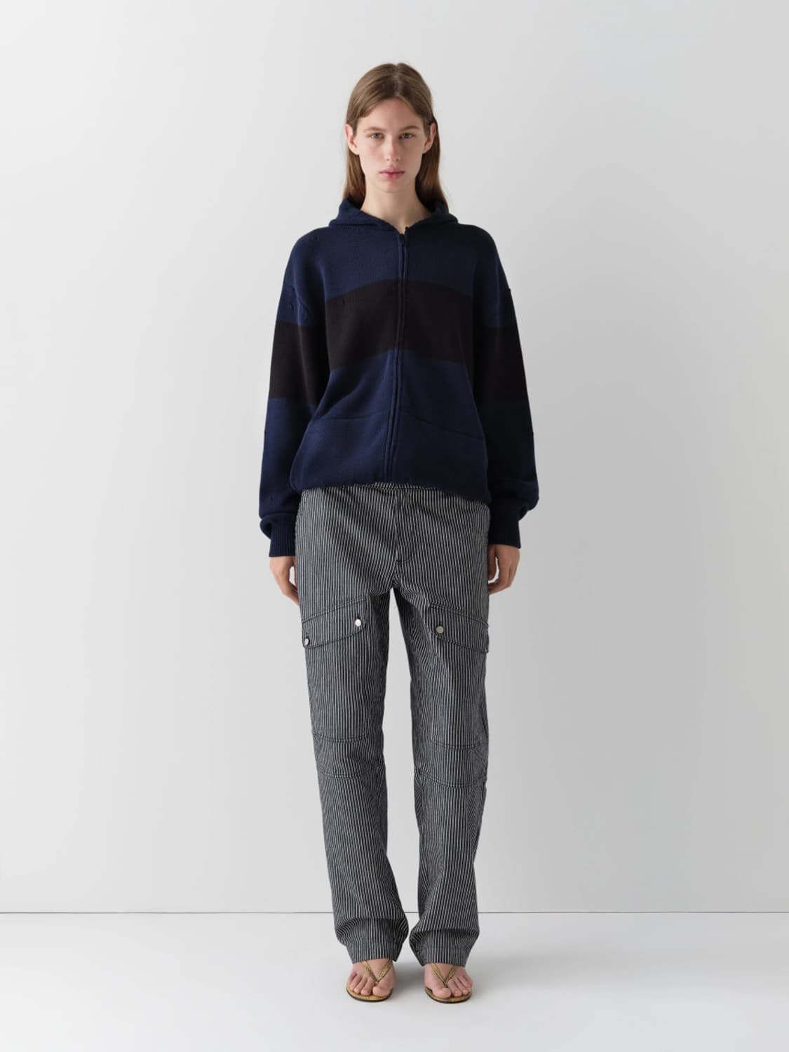 [M]기마구아스 Capitan 니트 후드 집업 상품이미지5