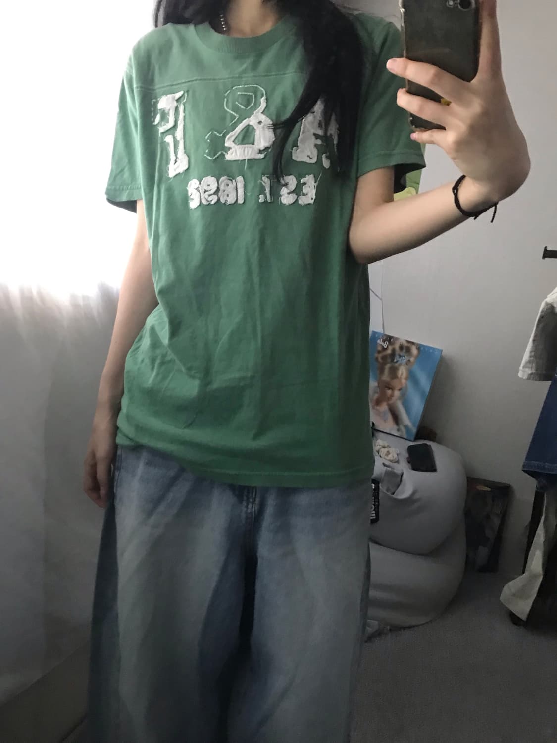 아베크롬비 그린 반팔티셔츠 상품이미지6