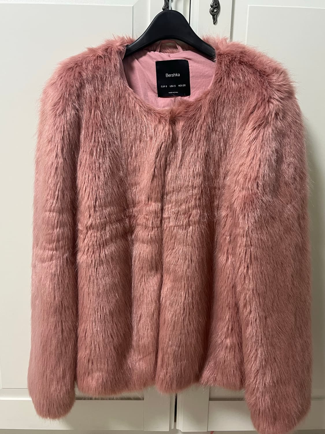 버쉬카 핑크 퍼 재킷 상품이미지3